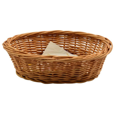 Koszyk wiklinowy owalny pełny 31cm 0054